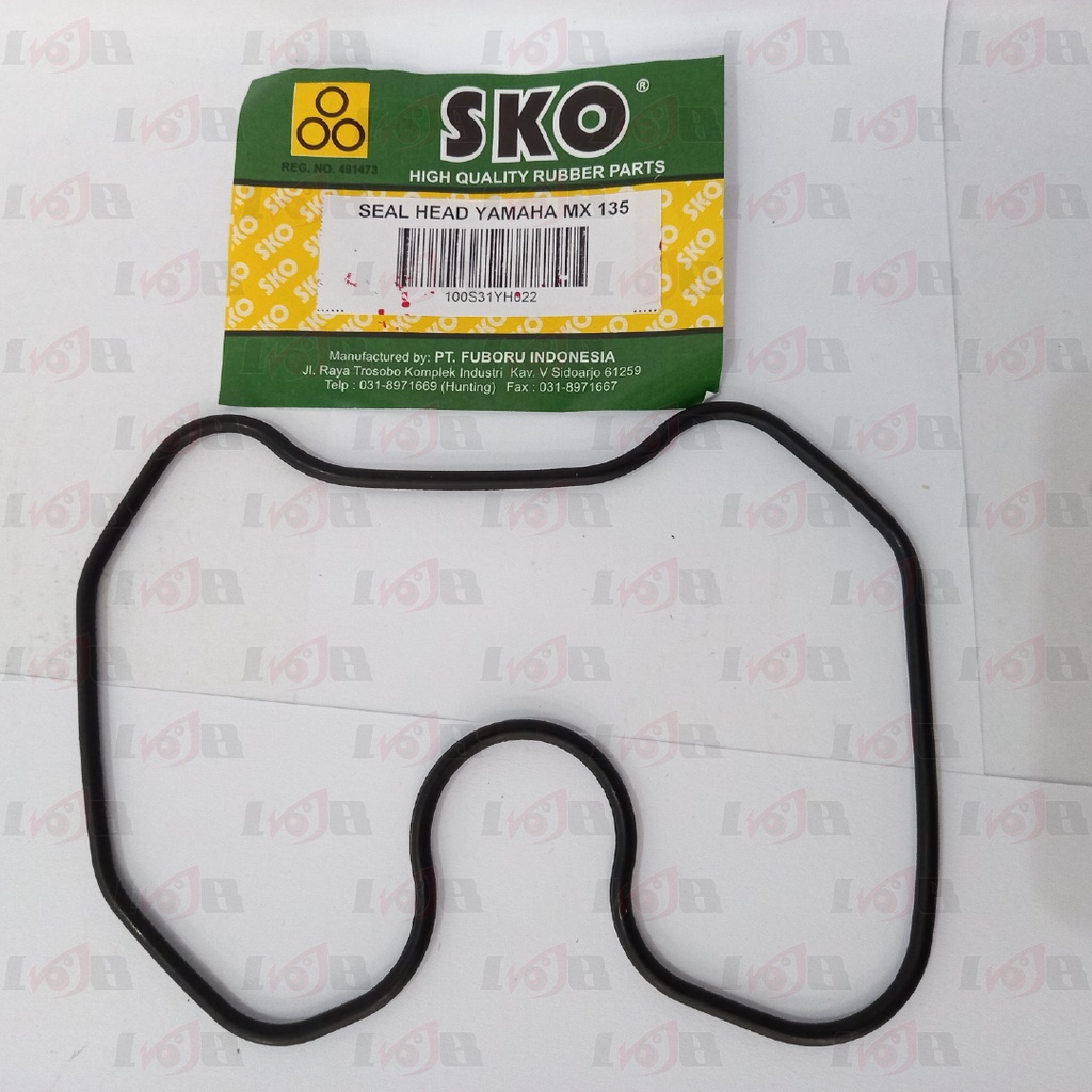 Karet Seal Gasket Head Cover Vixion Old NVL Jupiter MX 135 SKO Sil Oring Blok Mesin