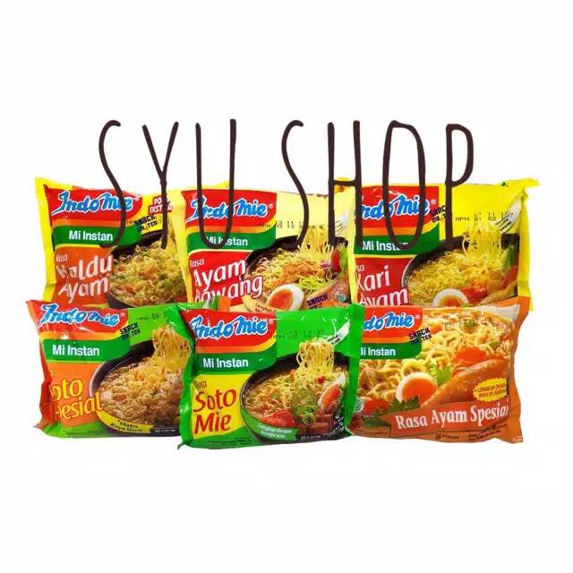 

Indomie all variant kartonan dus 40 pcs
