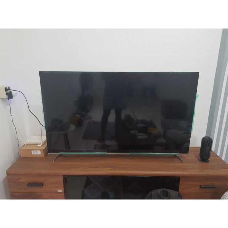 Coocaa Smart LED TV 55S6G Android 9.0 (Jual TV Rusak)