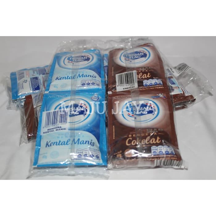 

susu Kental Manis bendera Frisian Flag . Harga untuk 1 Renteng Isi 6pcs
