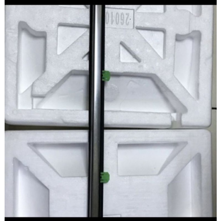 Pelipit Kaca Luar waterstrip Honda Accord CM5 2003-2007 Warna Chrome