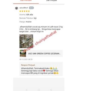 

Dikirim Hari ini UMI GREEN COFFEE / UGC MALL/5.5 Flash Sale/〖5.5 Flash Sale〗/BIG SALE/Terbaru dan terlaris