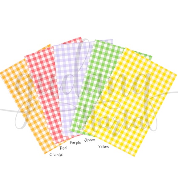 

GCC Paper Bag Colorful Check Tempat Kue Motif Kotak Berwarna GCC 507804