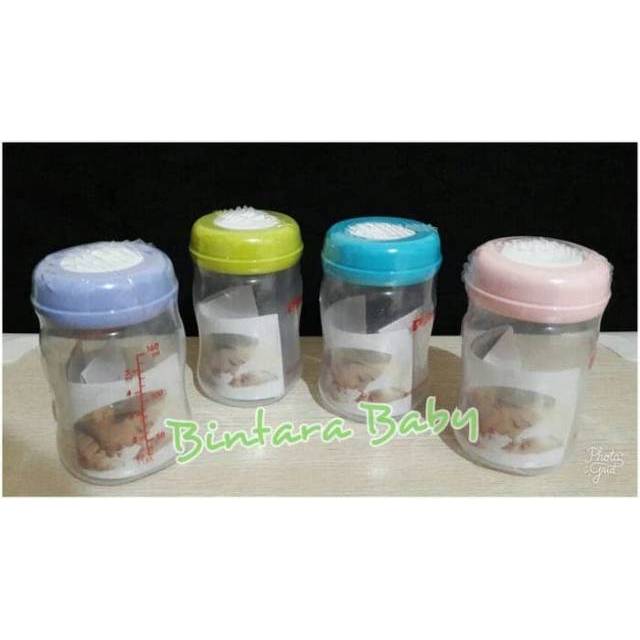 ORIGINAL Botol Asip Pigeon 160ml Penyimpan Asi Storage / Storage Cup Pigeon Wideneck Bisa Jadi Botol Susu Pigeon