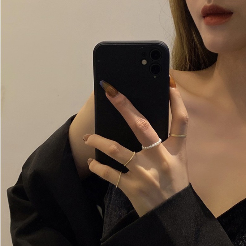 Four-piece Ring Accessories Personality Temperament Simplicity