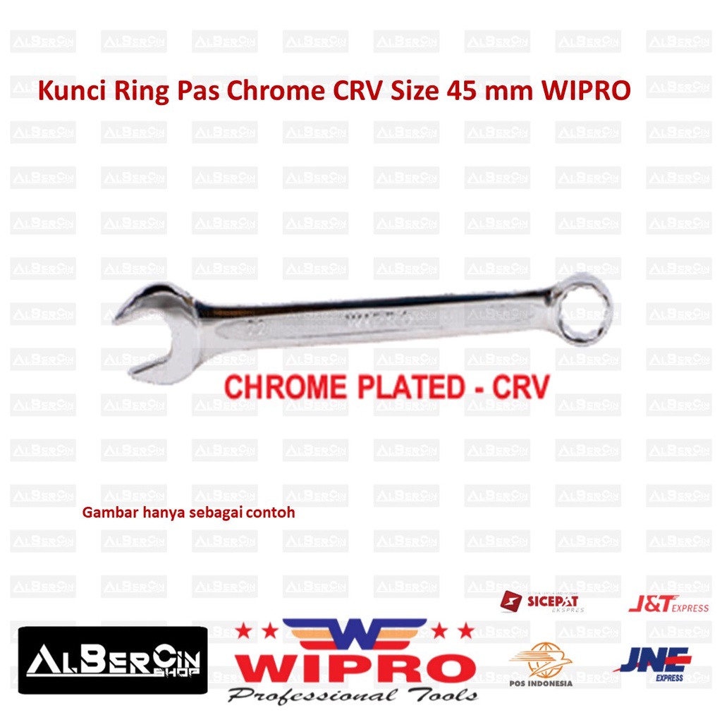 Kunci Ring Pas Wipro Chrome Plated Size 45mm 45 mm
