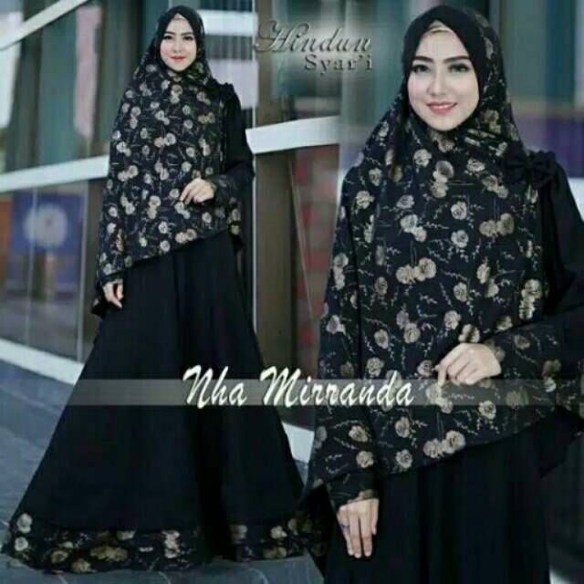 syari hitam original Hindun vol 2 by Nha Miranda