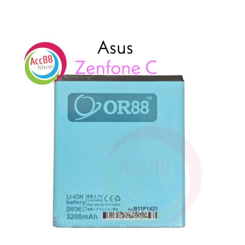 Baterai Batre Battery Double Power Asus Zenfone C / 4C B11P1421 ZC451CG OR88/Oriens88