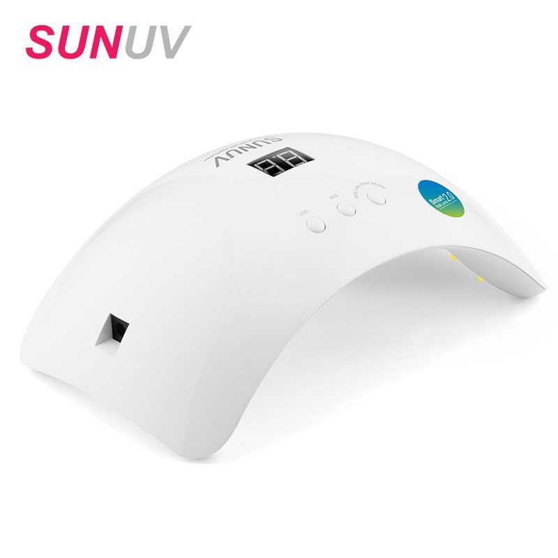 

SUNUV Pengering kuku SUN8 48W UV LED Nail Dryer For Manicure Unique Low Heat Mode Nail Art