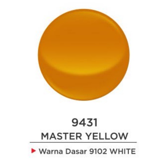 Pilok DITON PREMIUM MASTER YELLOW 9431 KUNING BUMBLEBEE CHROME YELLOW