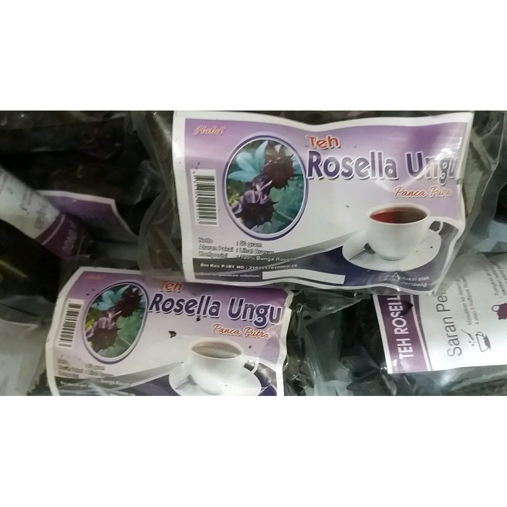 

Teh Seduh Bunga Rosella Ungu