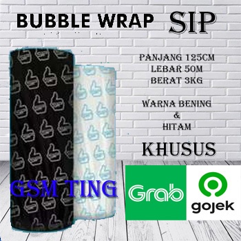

Bubble Wrap Merek SIP UK 125cm X 50m 1 roll