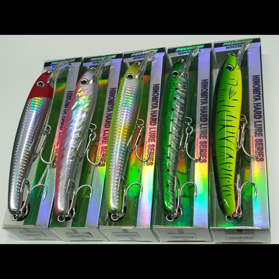 Lure HINOMIYA PREMIUM BRAVE MINNOW 160F (16cm / 33gram) FLOATING