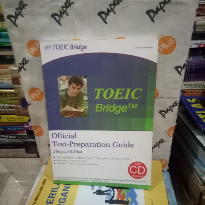 ORI TOEIC BRIDGE TM OFFICIAL TEST PREPARATION GUIDE TANPA CD