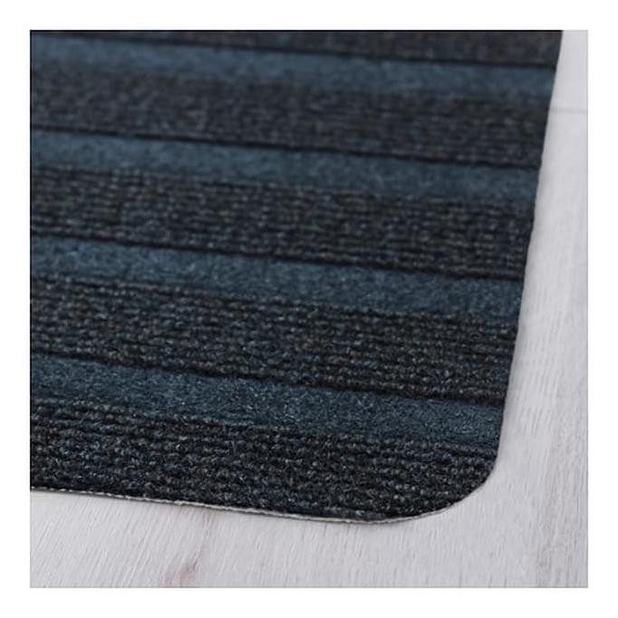 Salestok145- 1.Ikea Borris Keset Anti Slip, Anti Geincir Biru Tua 57 X 38