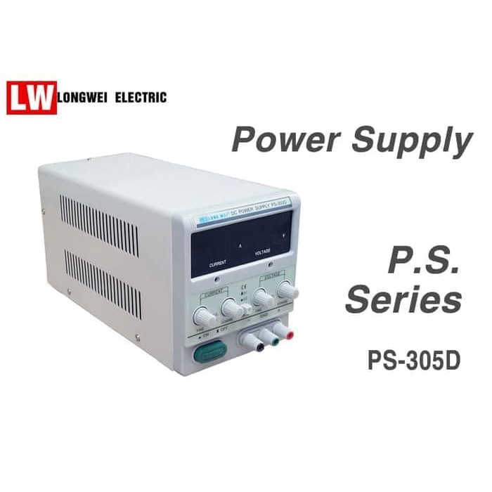 Power Supply Trafo Besar DC Long Wei PS-305D 0-30V 0-5A DC Adjustable