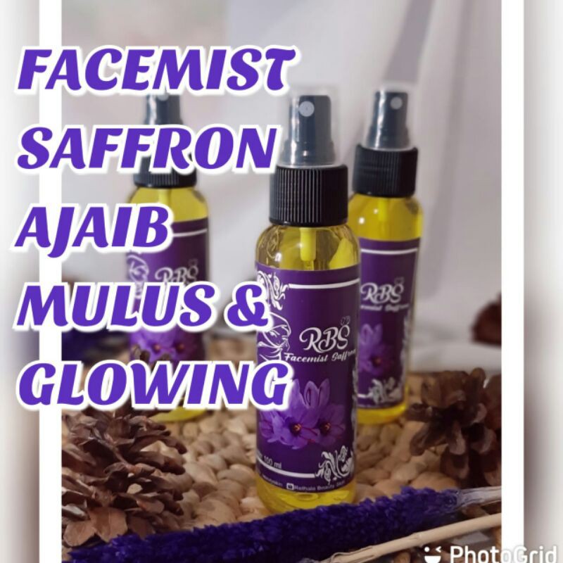 FACEMIST SAFFRON AJAIB RAHASIA KULIT MULUS DAN GLOWING