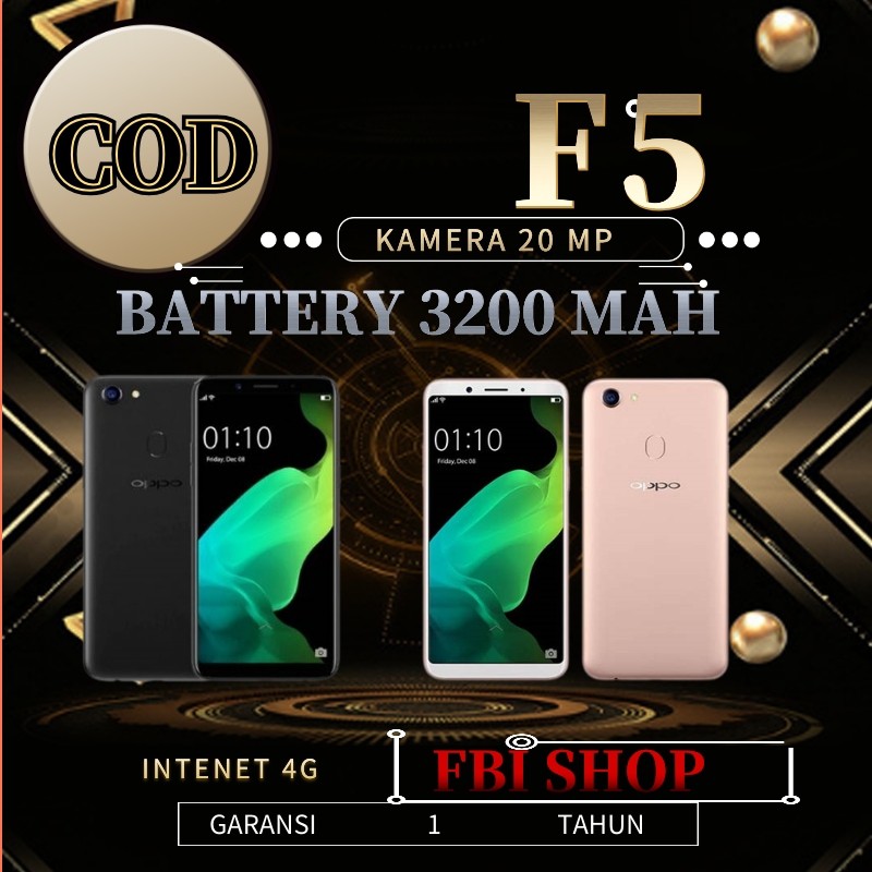 HP OPPO F5 RAM 4/64GB GARANSI 1 TAHUN | Shopee Indonesia