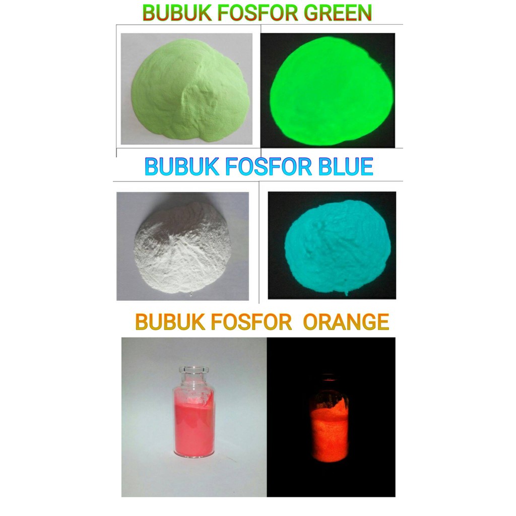 BUBUK FOSFOR GLOW IN THE DARK STRONTIUM GID