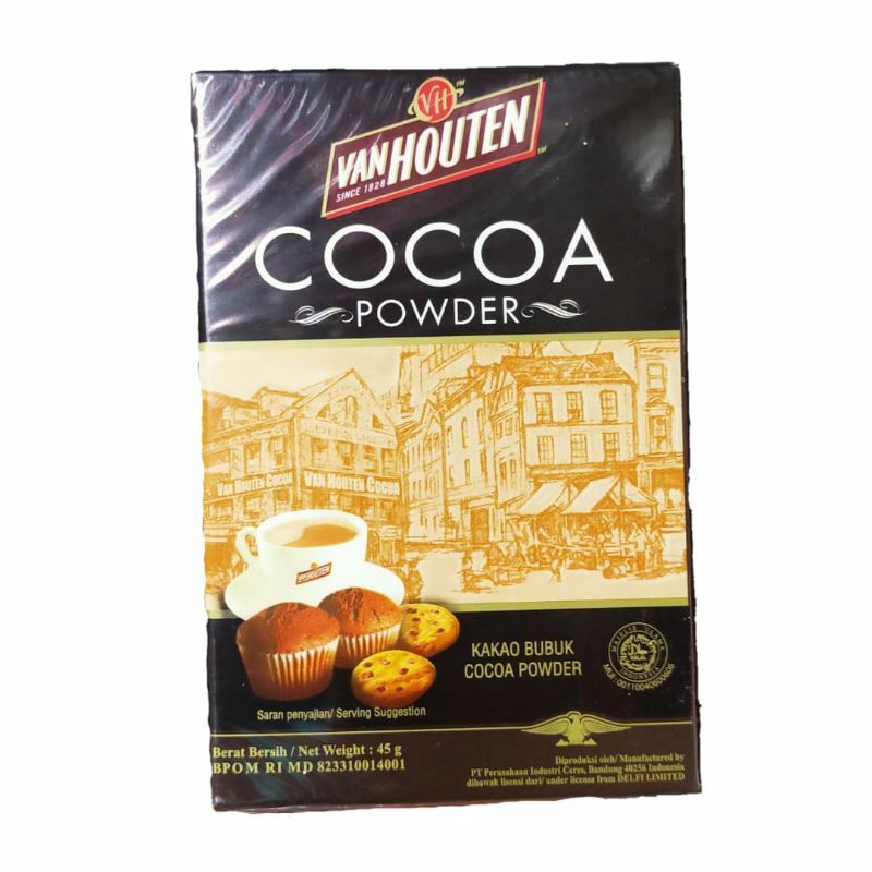 

COCOA VANHOUTEN COKLAT BUBUK POWDER 45GR