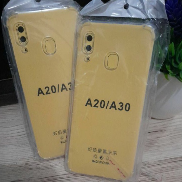Casing HP Anticrack bening Samsung Galaxy A20 A30 ANTI CRACK Silicone A 20 A 30