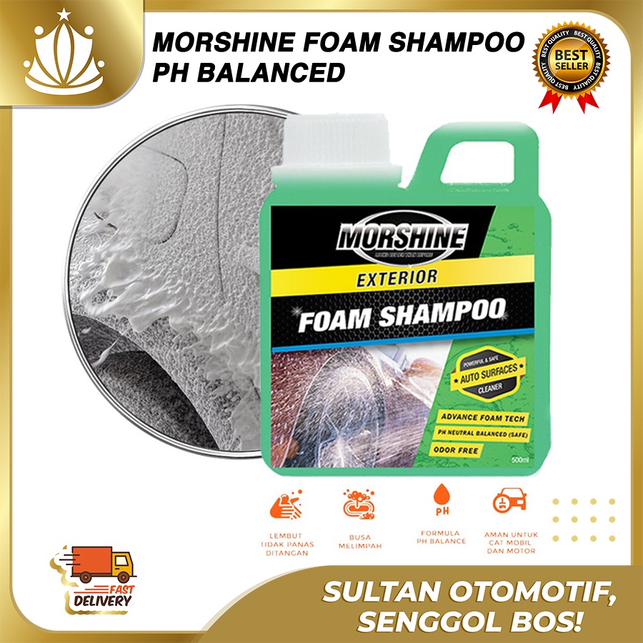 Morshine Shampoo Sabun Cuci Salju Snow Foam PH