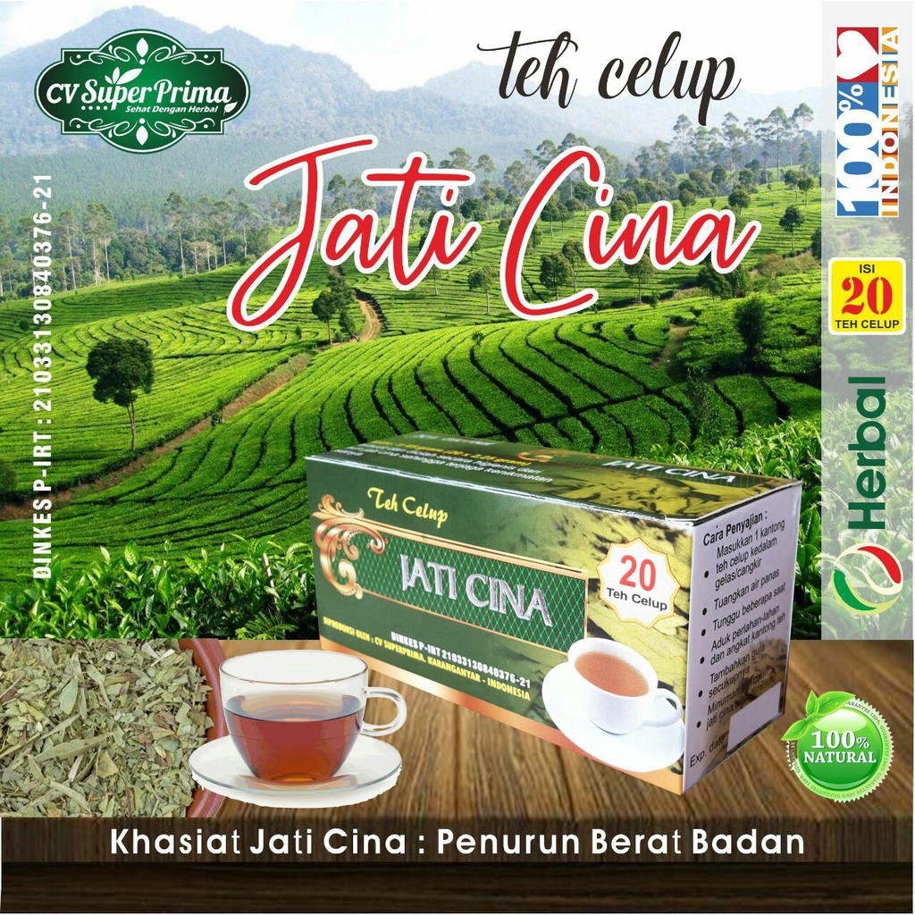 

Teh Celup Jati Cina Berkualitas Super Prima