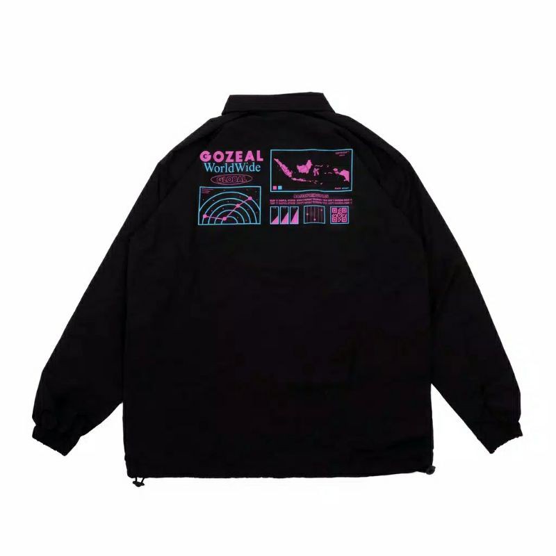 Jacket Coach Gozeal " GLOBAL " ORIGINAL