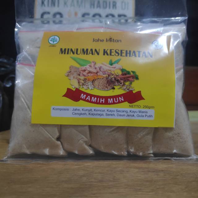 

Jahe merah kesehatan 1 pack isi 10 sachet