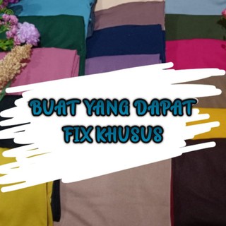 JILBAB FIX SALE berat 170gr 1kg 7 klik || nasifahhijab2