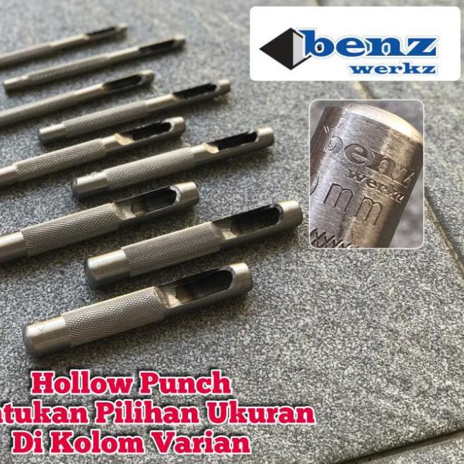

3KD✵ Hollow Punch Benz Pembuat Lubang 3mm 4mm 5mm 6mm Plong Pembolong plat Benz Serbuuu