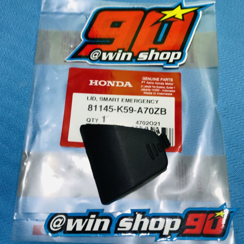 TUTUP Cover KONTAK LID SMART EMERGENCY VARIO 150 KEYLESS 2018-2021 ORIGINAL AHM 81145-K59-A70ZB