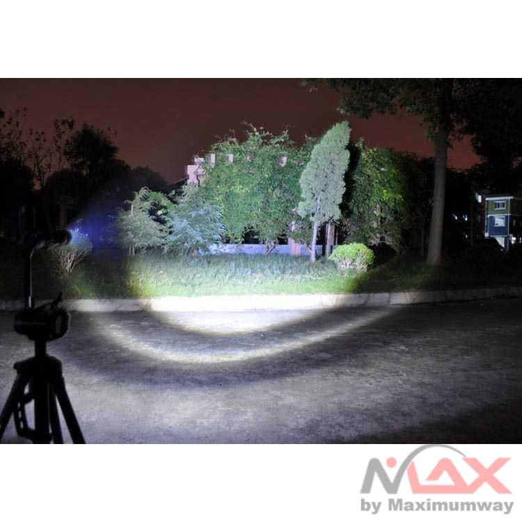 [100% ORIGINAL] Senter LED 3800 Lumens super terang Led Swat Police Light Recharge Zoom Outdoor Murah Bagus