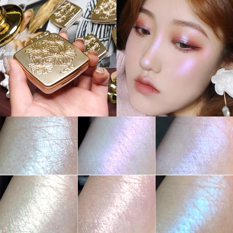 ❤️NOVO Highlighter Pallette Waterproof Glitter Highlighter Powder Make up