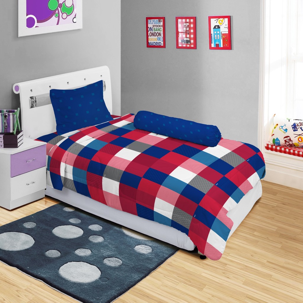 Bed Cover Single 120 Flat - Internal - Motif Max