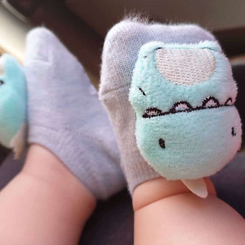 Kaos Kaki Bayi Impor / Kaos Kaki Boneka / Antislip Baby Socks Import / Kaus Kaki Anak Karakter Lucu Motif Kartun