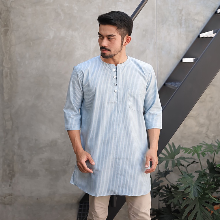 Le Najwa Koko Kurta Lamya Motif Salur