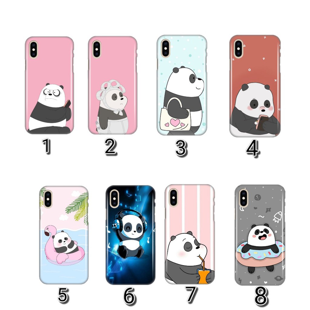 CUSTOM CASE PANDA WE BARE BEARS OPPO A71 A3S & ALL TYPE EDISI 1
