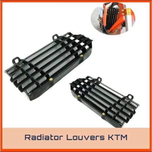 Pelindung Radiator KTM HUSQVARNA - Radiator Guard Louvers KTM