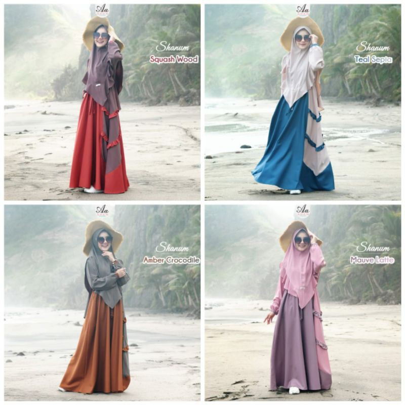 Shanum set by Aden hijab