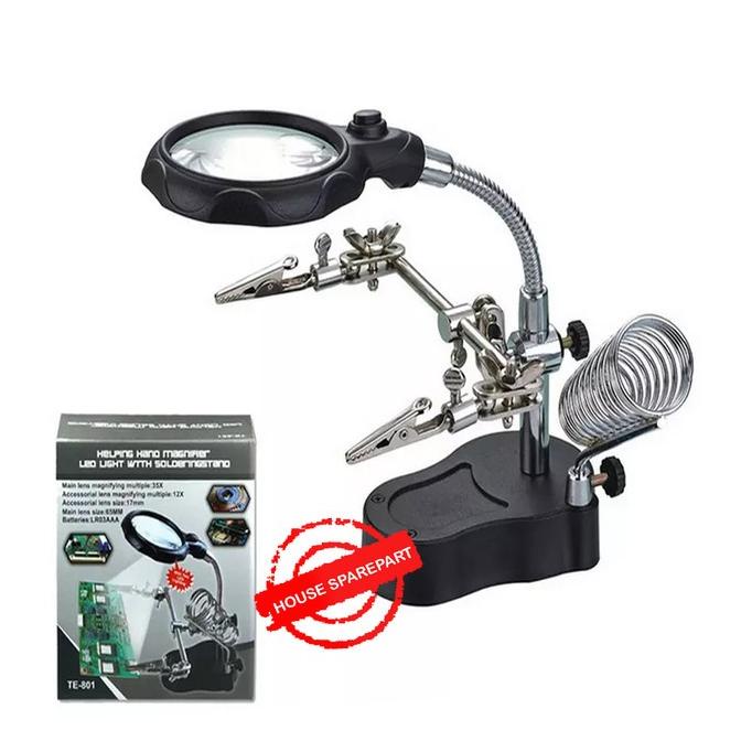 

Penjepit Pcb Dudukan Solder Kaca Pembesar Lampu Service Led Sale