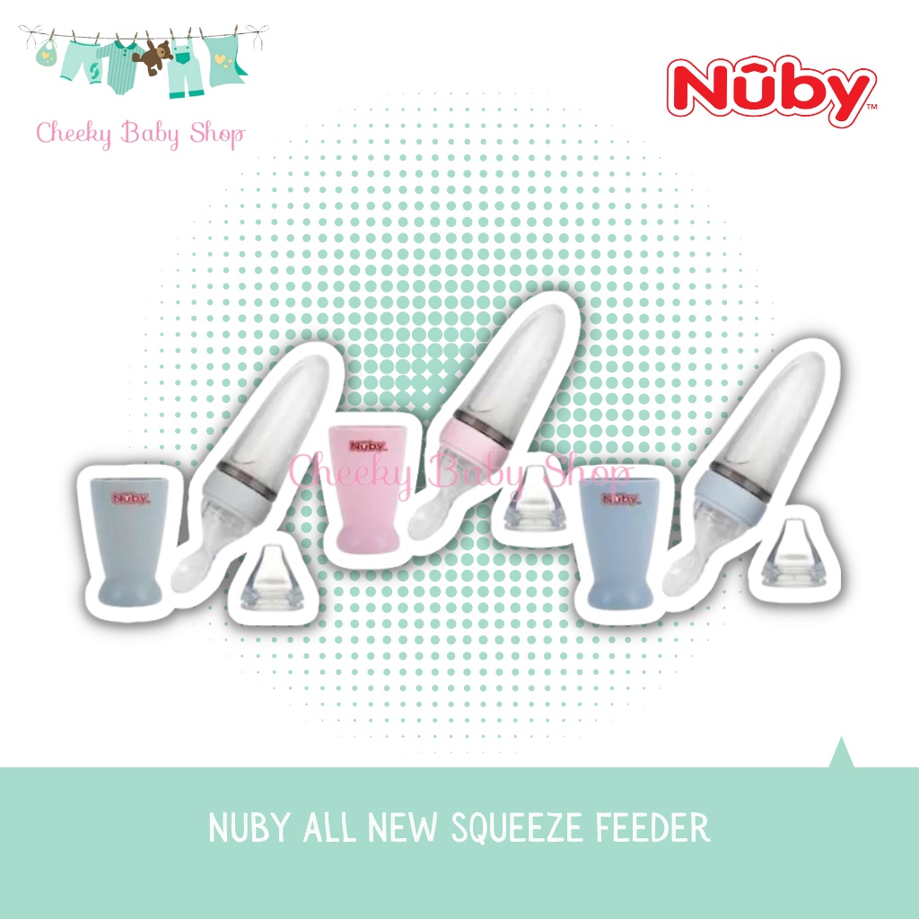 NUBY All Squeeze Feeder / Nuby Botol Sendok MPASI