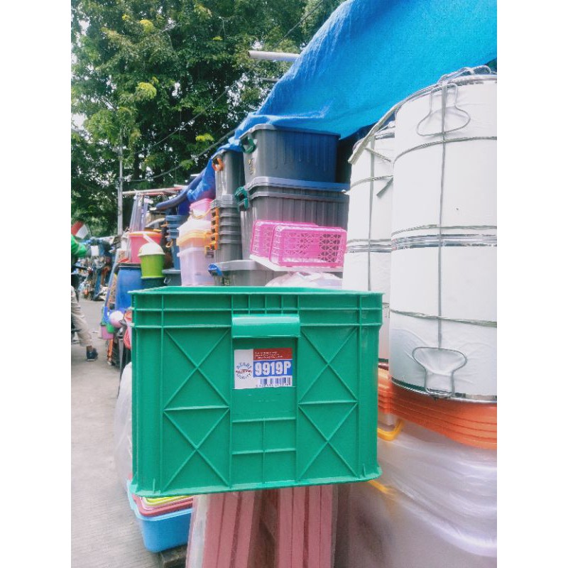 CONTAINER BOX INDUSTRI KERANJANG INDUSTRI KRAT BOX SERBAGUNA 9919-9920P ATARI / 2100M-2102-2104 HANATA