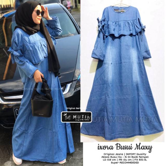 GAMIS JEANS IXORA BY MUTIA