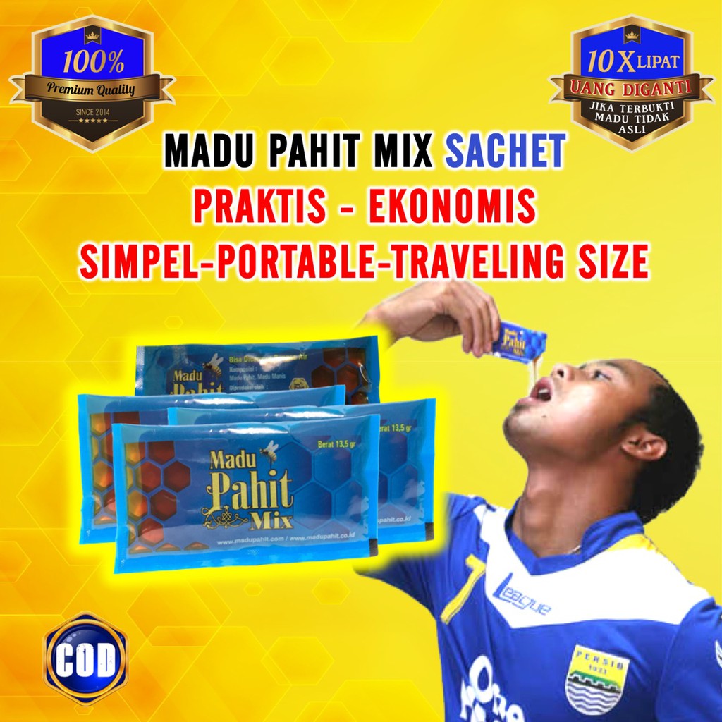 Almahaz Madu Asli Madu Hitam Pahit Madu Herbal Madu Sachet