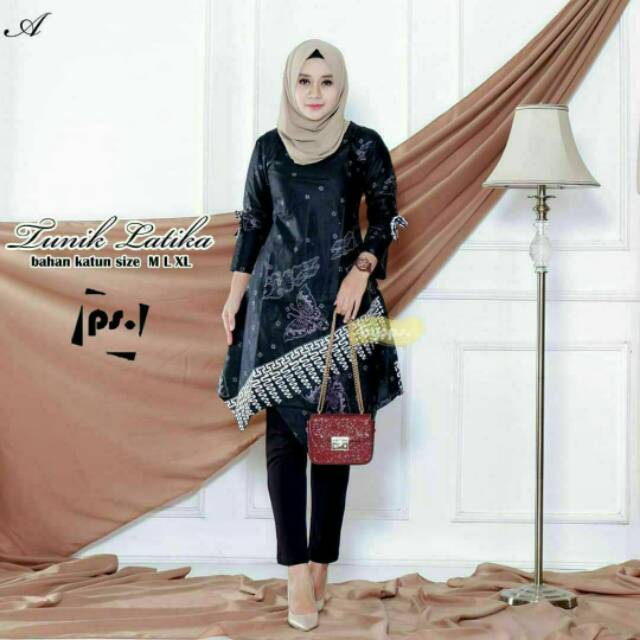 Tunik batik wanita Dewasa tunik lantika
