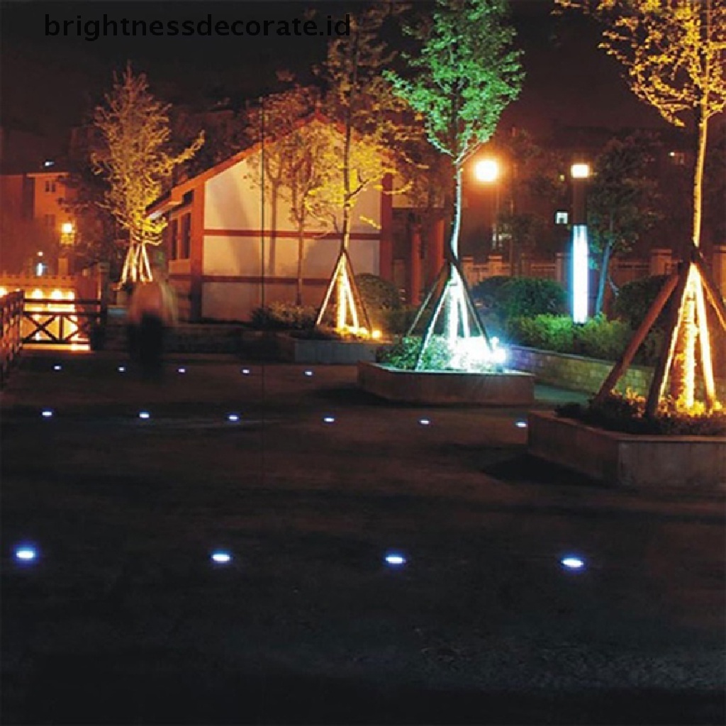 Lampu Taman 12 LED Tenaga Surya Power Tanam