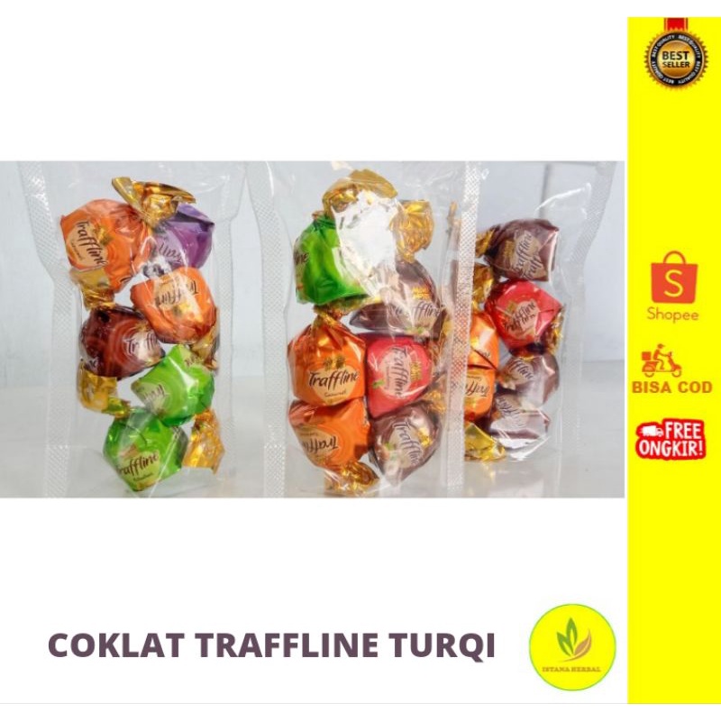 

COKLAT TRAFFLINE 100g/COKLAT TRAFFLINE TURQI/COKELAT TURQI/COKLAT TURKEY/COKLAT/TERLARIS