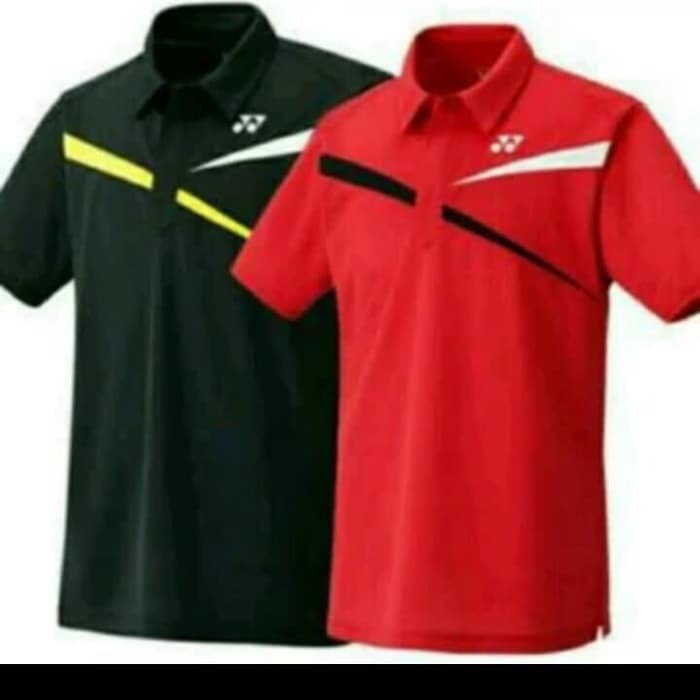 Polo Shirt - Baju - Kaos Kerah Tshirt T shirt yonex badminton - -
