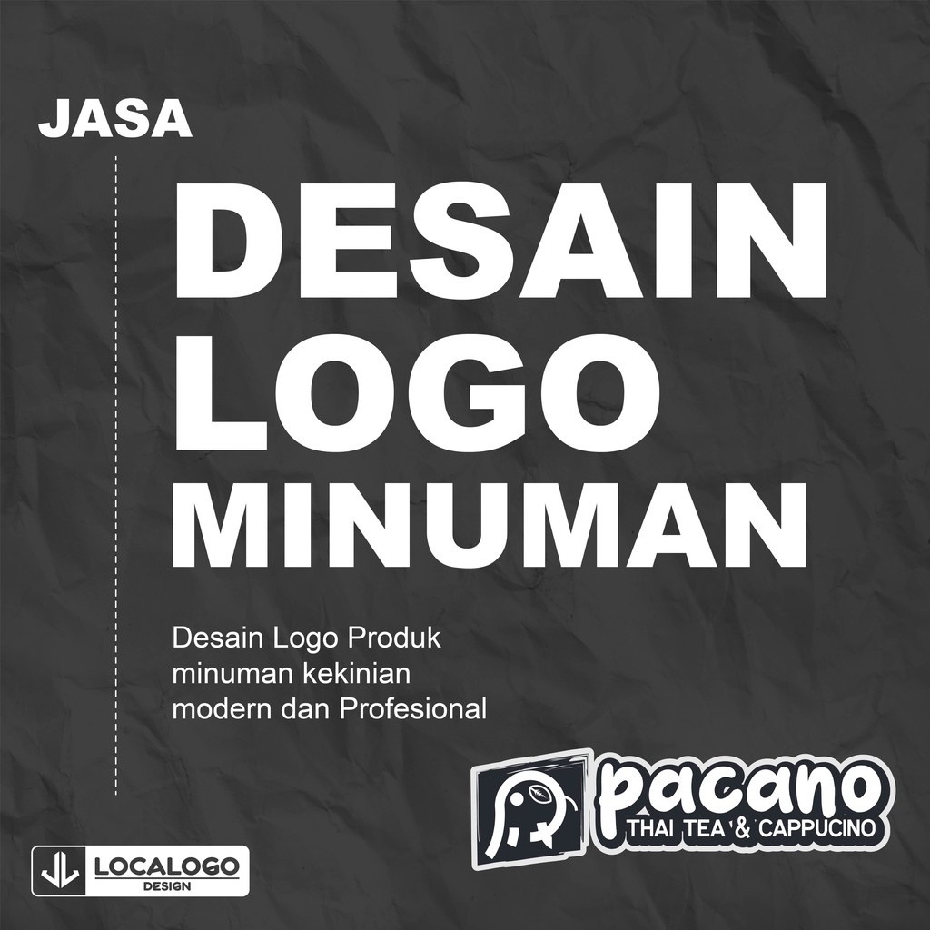 Jasa Desain Logo Minuman Custom